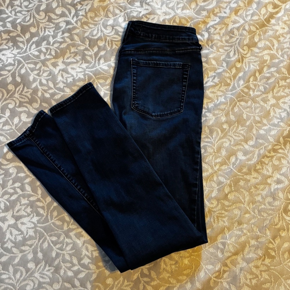 Bullhead Denim Co‎ Womens Mid Rise Jegging Dark Wash Skinny Jeans Size 26 (A7) - Picture 2 of 9